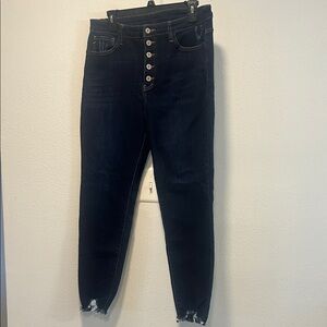 KanCan Midnight Blue Ankle Jeans